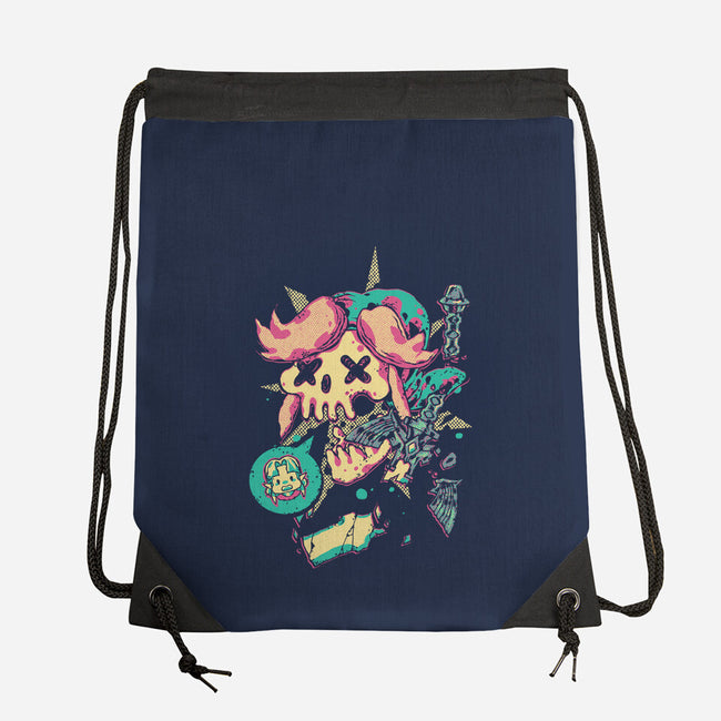 Bad Ending-None-Drawstring-Bag-1Wing