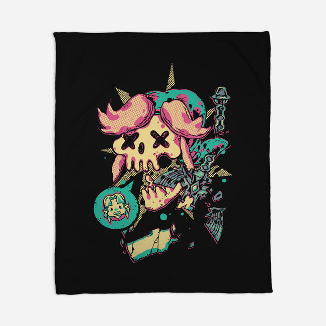 Bad Ending-None-Fleece-Blanket-1Wing