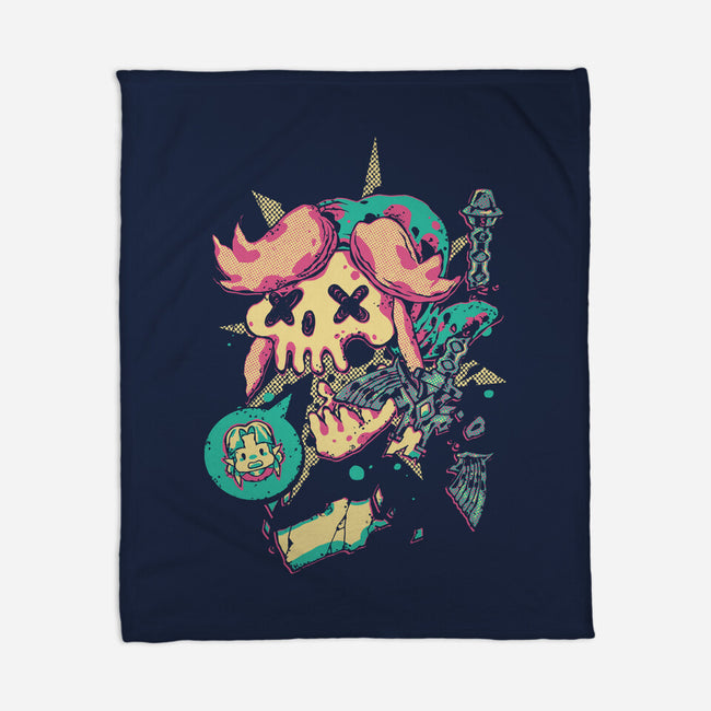 Bad Ending-None-Fleece-Blanket-1Wing
