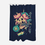 Bad Ending-None-Polyester-Shower Curtain-1Wing