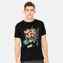 Bad Ending-Mens-Heavyweight-Tee-1Wing