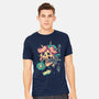Bad Ending-Mens-Heavyweight-Tee-1Wing