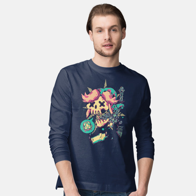 Bad Ending-Mens-Long Sleeved-Tee-1Wing