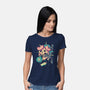 Bad Ending-Womens-Basic-Tee-1Wing