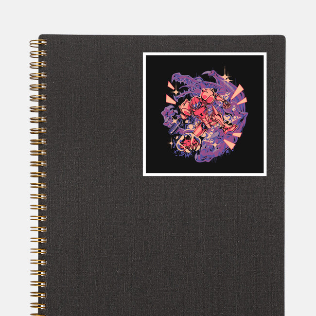 Hunter Mess-None-Glossy-Sticker-1Wing