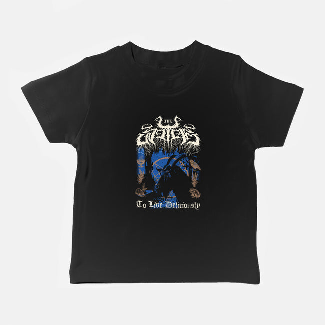 The VVitch Black Metal-Baby-Basic-Tee-Nemons