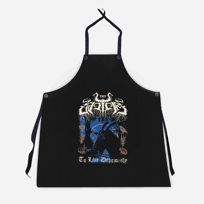 The VVitch Black Metal-Unisex-Kitchen-Apron-Nemons