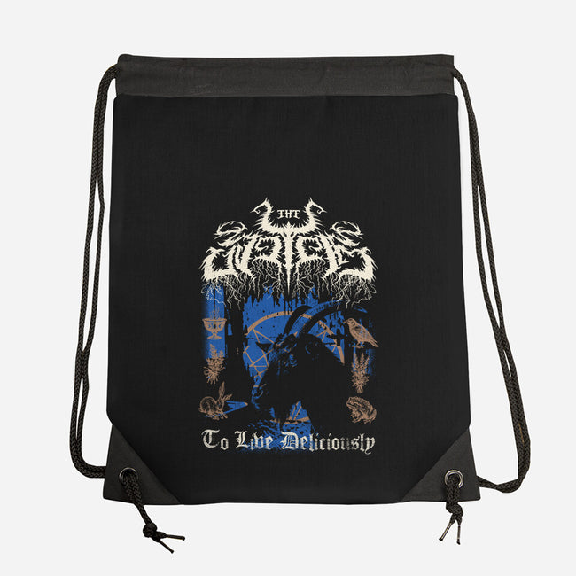 The VVitch Black Metal-None-Drawstring-Bag-Nemons