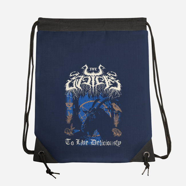 The VVitch Black Metal-None-Drawstring-Bag-Nemons