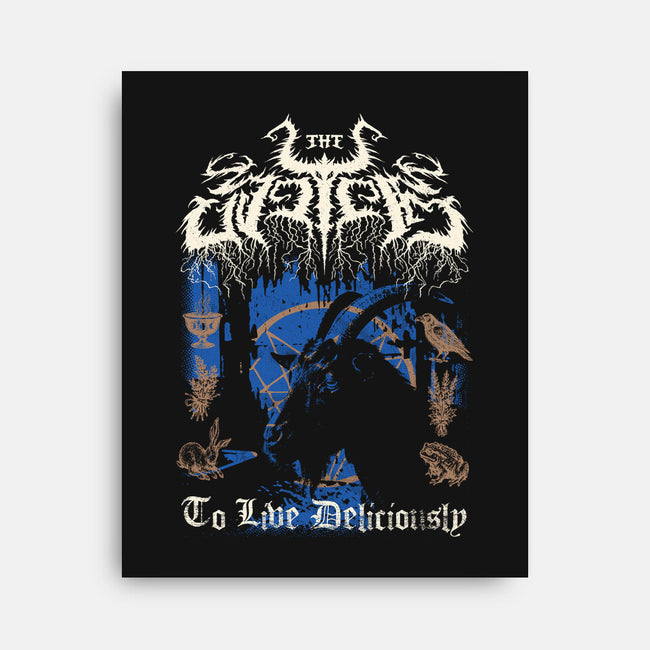 The VVitch Black Metal-None-Stretched-Canvas-Nemons