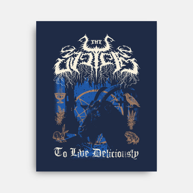 The VVitch Black Metal-None-Stretched-Canvas-Nemons