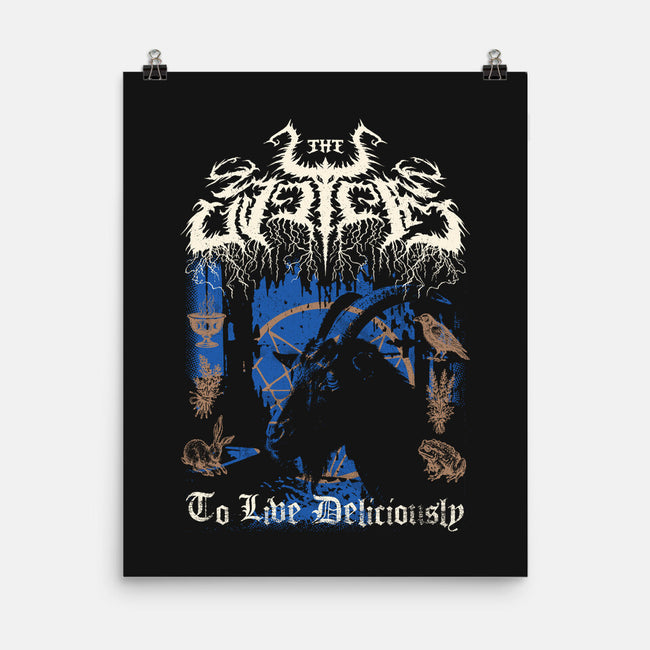 The VVitch Black Metal-None-Matte-Poster-Nemons