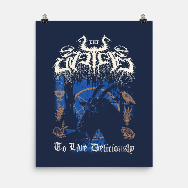The VVitch Black Metal-None-Matte-Poster-Nemons