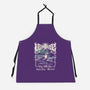 Lighthouse Black Metal-Unisex-Kitchen-Apron-Nemons