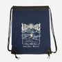 Lighthouse Black Metal-None-Drawstring-Bag-Nemons