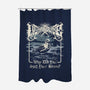 Lighthouse Black Metal-None-Polyester-Shower Curtain-Nemons