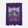 Lighthouse Black Metal-None-Polyester-Shower Curtain-Nemons