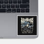 Lighthouse Black Metal-None-Glossy-Sticker-Nemons