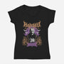Nosferatu Black Metal-Womens-V-Neck-Tee-Nemons
