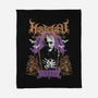 Nosferatu Black Metal-None-Fleece-Blanket-Nemons