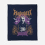 Nosferatu Black Metal-None-Fleece-Blanket-Nemons