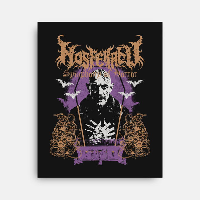 Nosferatu Black Metal-None-Stretched-Canvas-Nemons