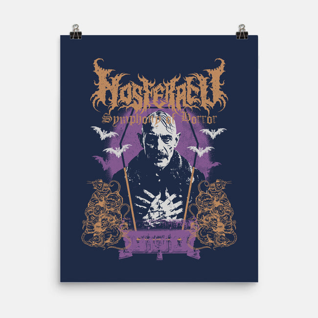 Nosferatu Black Metal-None-Matte-Poster-Nemons