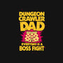 Dungeon Crawler Dad-None-Stretched-Canvas-retrodivision