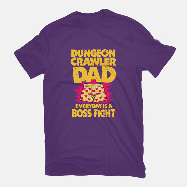 Dungeon Crawler Dad-Youth-Basic-Tee-retrodivision