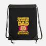 Dungeon Crawler Dad-None-Drawstring-Bag-retrodivision