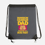 Dungeon Crawler Dad-None-Drawstring-Bag-retrodivision