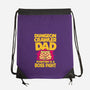 Dungeon Crawler Dad-None-Drawstring-Bag-retrodivision