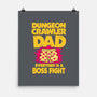 Dungeon Crawler Dad-None-Matte-Poster-retrodivision