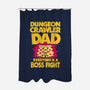 Dungeon Crawler Dad-None-Polyester-Shower Curtain-retrodivision