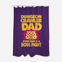 Dungeon Crawler Dad-None-Polyester-Shower Curtain-retrodivision