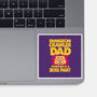 Dungeon Crawler Dad-None-Glossy-Sticker-retrodivision