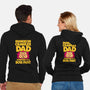 Dungeon Crawler Dad-Unisex-Zip-Up-Sweatshirt-retrodivision