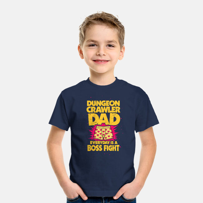 Dungeon Crawler Dad-Youth-Basic-Tee-retrodivision