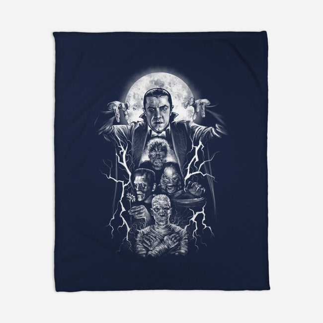 Monsters Squad-None-Fleece-Blanket-zascanauta