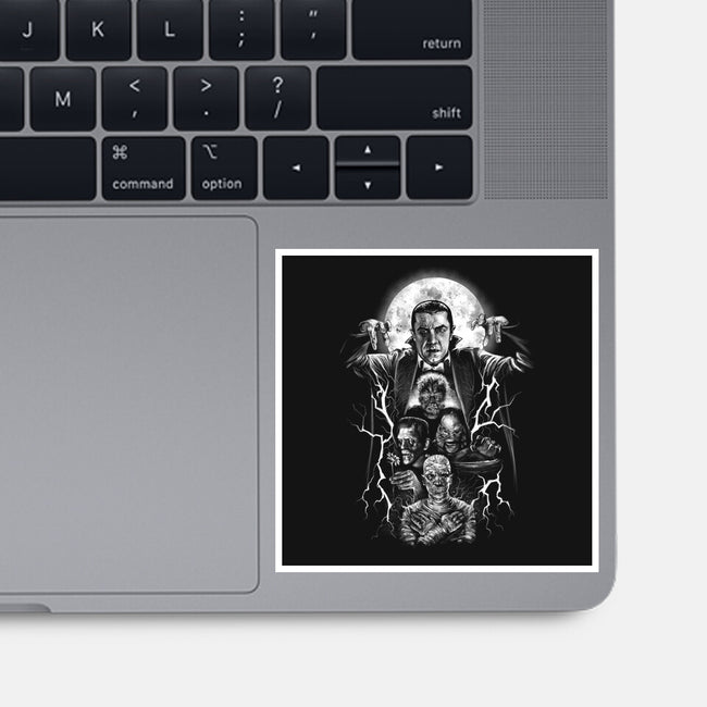 Monsters Squad-None-Glossy-Sticker-zascanauta
