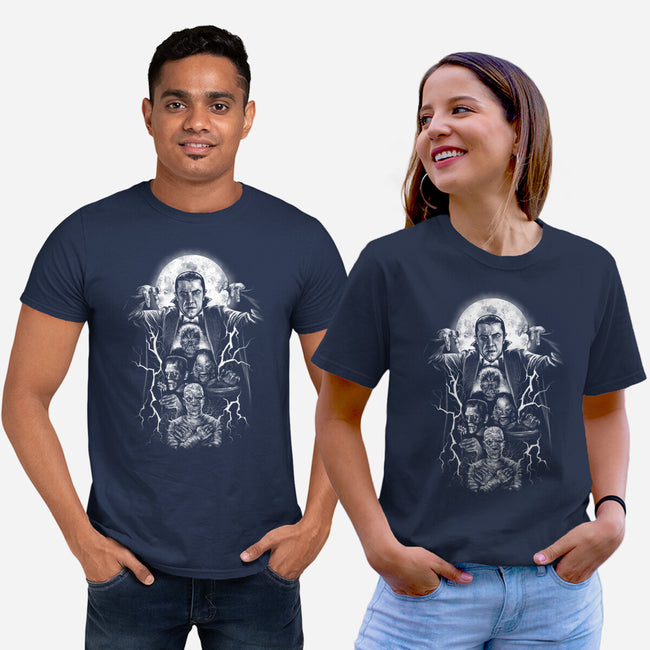 Monsters Squad-Unisex-Basic-Tee-zascanauta
