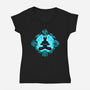 Harmony Of Elements-Womens-V-Neck-Tee-rmatix