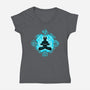 Harmony Of Elements-Womens-V-Neck-Tee-rmatix