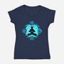 Harmony Of Elements-Womens-V-Neck-Tee-rmatix