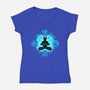 Harmony Of Elements-Womens-V-Neck-Tee-rmatix