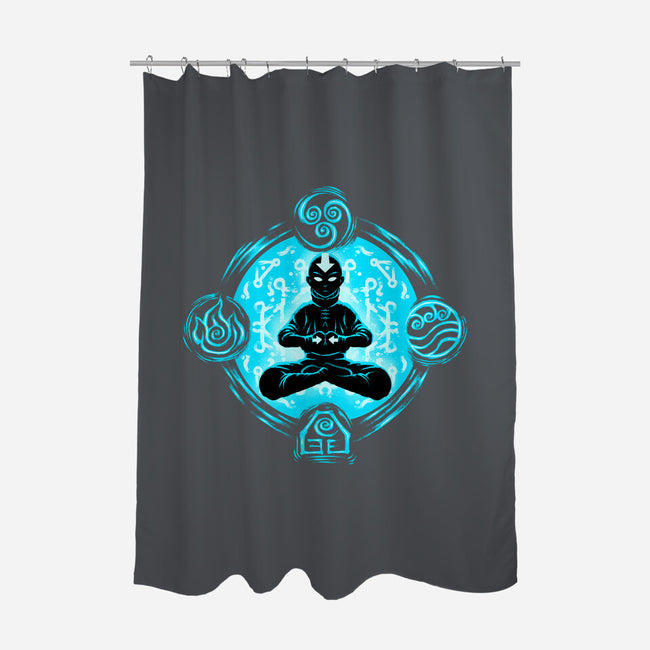 Harmony Of Elements-None-Polyester-Shower Curtain-rmatix