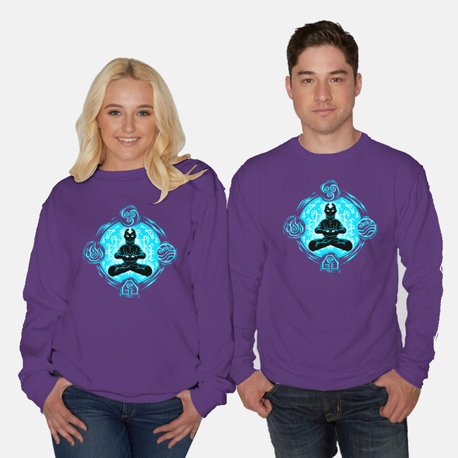 Harmony Of Elements-Unisex-Crew Neck-Sweatshirt-rmatix