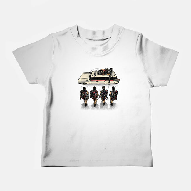 Time To Answer The Call-Baby-Basic-Tee-glitchygorilla