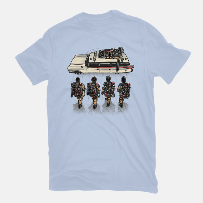 Time To Answer The Call-Womens-Fitted-Tee-glitchygorilla