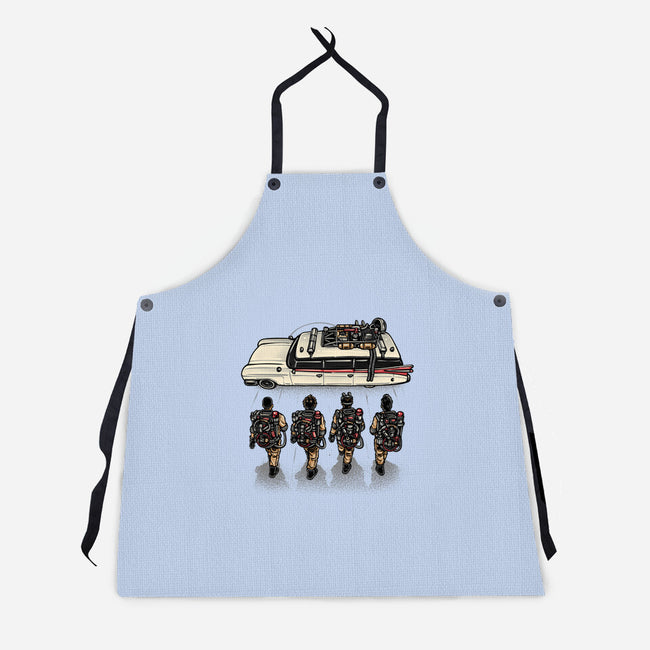 Time To Answer The Call-Unisex-Kitchen-Apron-glitchygorilla